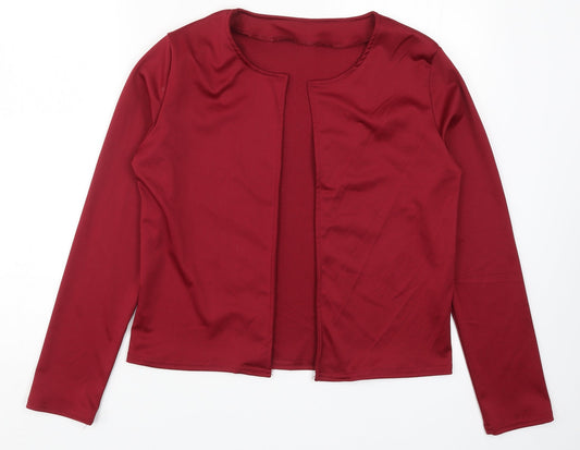 Preworn Womens Red Jacket Size L