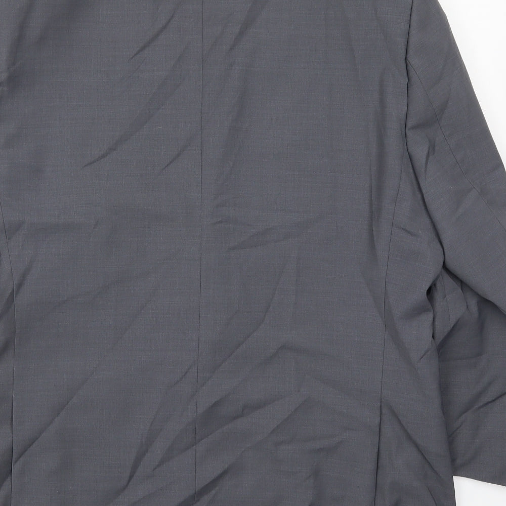 Mens UK Size 42 Greenwoods Regular Grey Suit Jacket