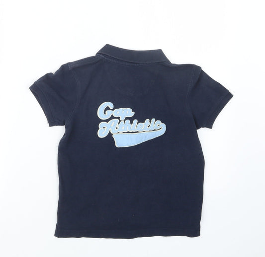 Gap Boys Blue Basic Polo Size 6-7 Years