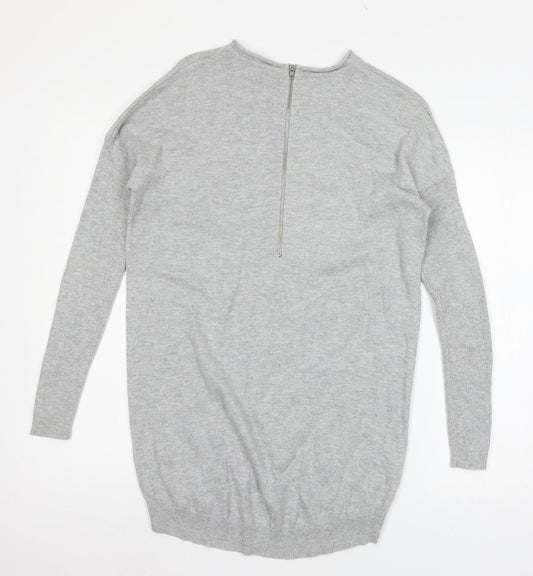 Womens UK Size 6 Atmosphere Grey Pullover Jumper