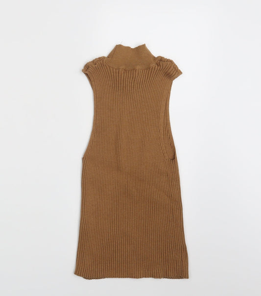 Womens UK Size 12 Primark Brown Pullover Jumper
