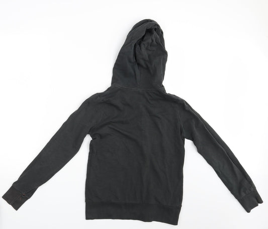 H&M Womens Grey Full Zip Hoodie Size 8