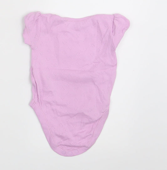 Nutmeg Girls Pink Romper One-Piece Size 3-6 Months