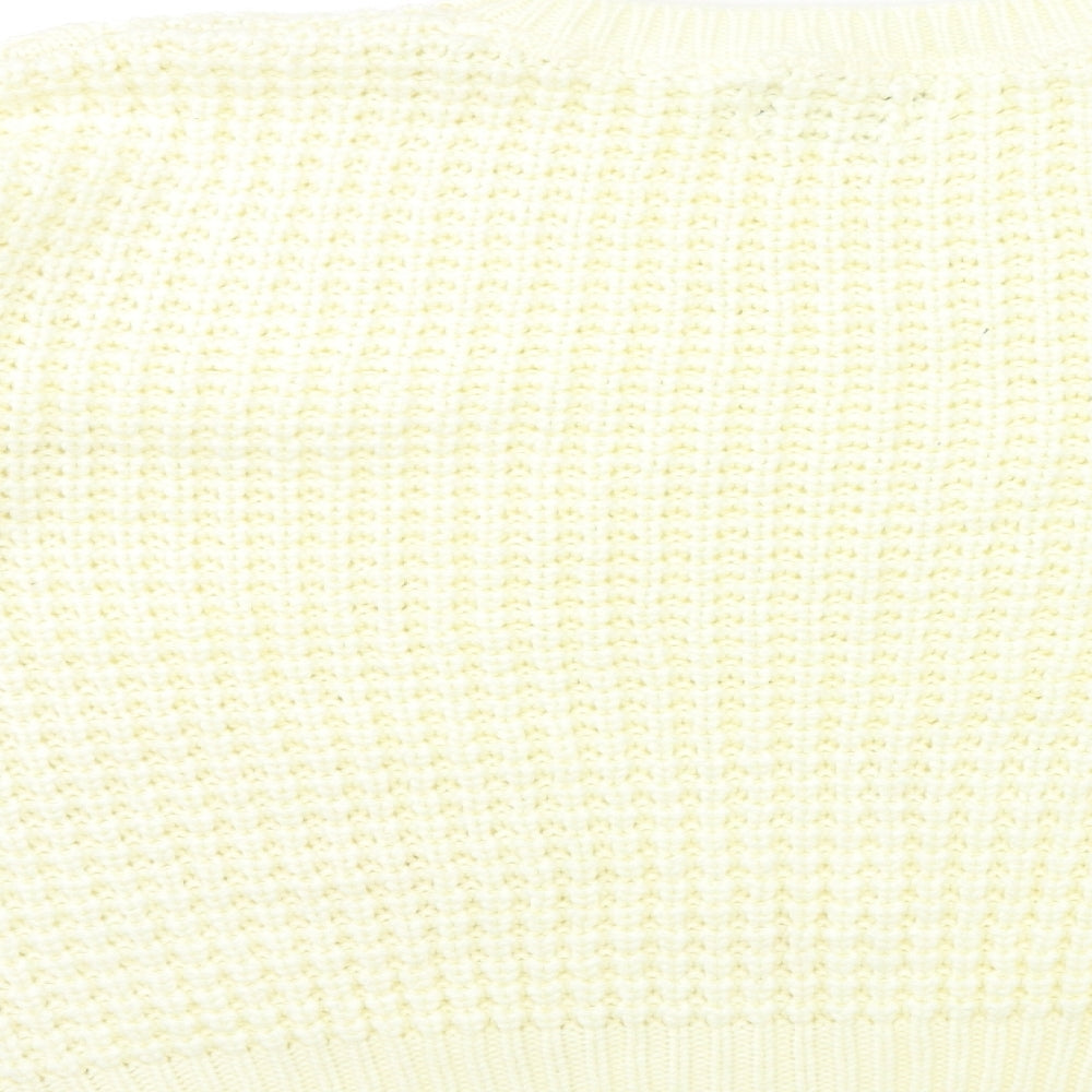 Matalan Mens Beige Knit Pullover Jumper Size XL