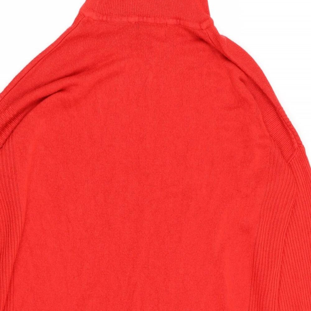 F&F Womens Red Pullover Jumper Size 12