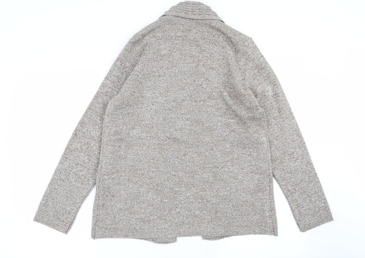 Envy Womens Brown Cardigan Jumper Size S - Size S-M