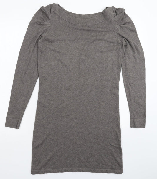 Womens UK Size 14 Warehouse Grey Pullover Jumper