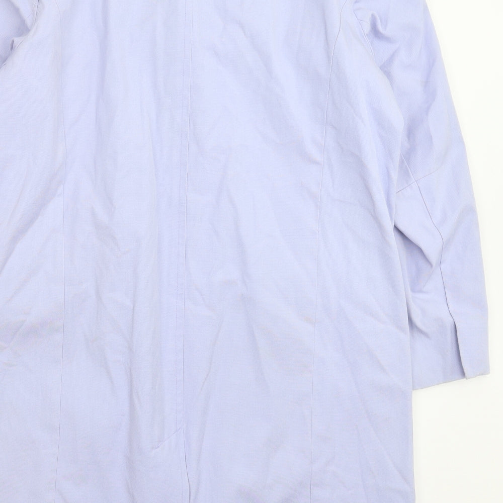 Womens UK Size 16 Agenda Blue Overcoat