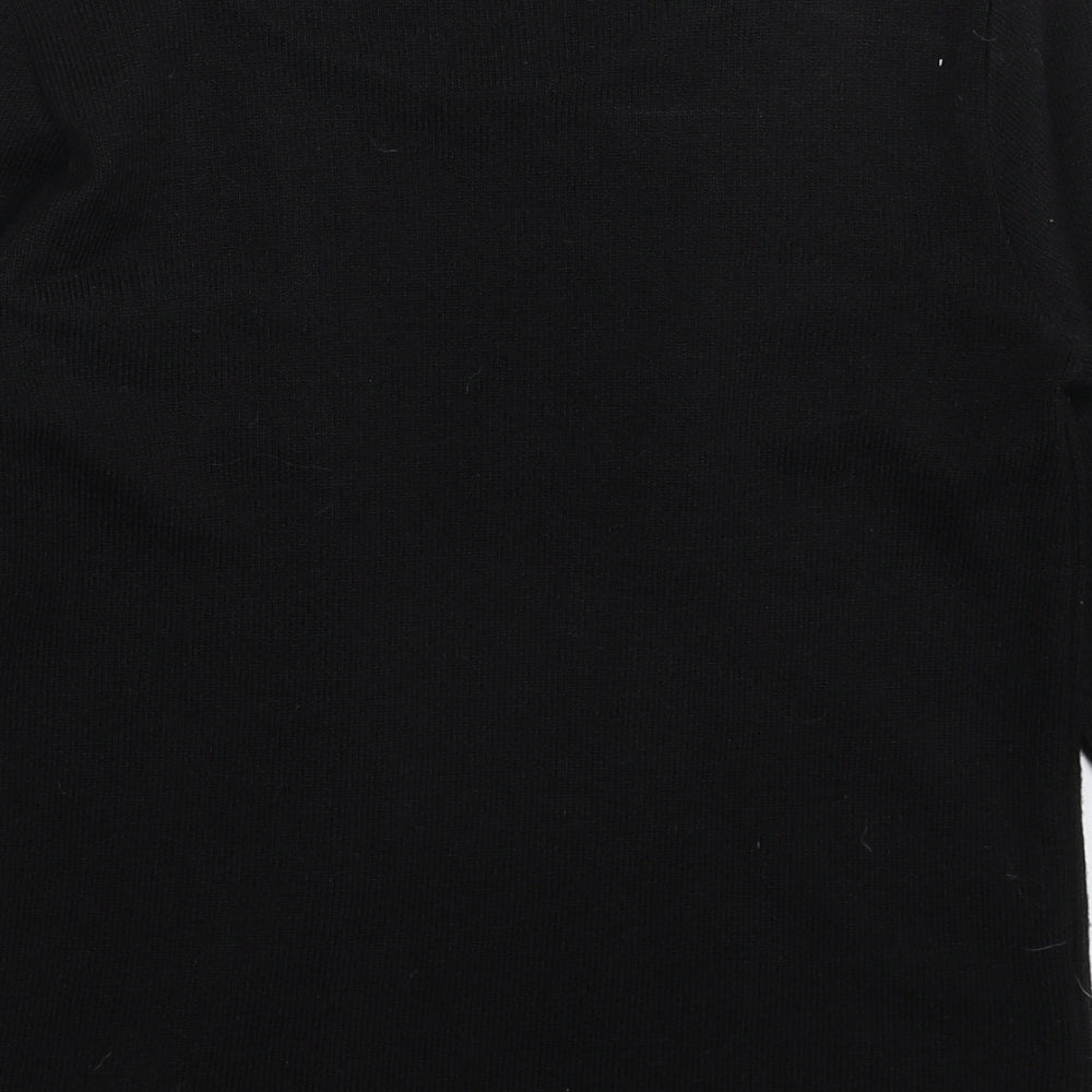 Womens UK Size S Fabrizio Black Pullover Jumper