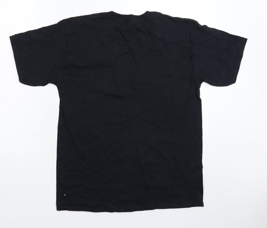 Gildan Boys Black Basic T-Shirt Size XL