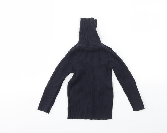 NEXT Girls Blue Basic T-Shirt Size 2-3 Years