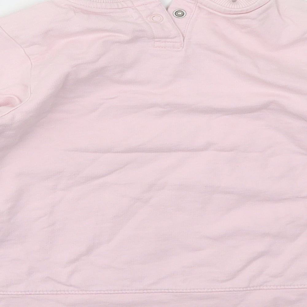 BABYGILRS Girls Pink Pullover Jumper Size 2 Years