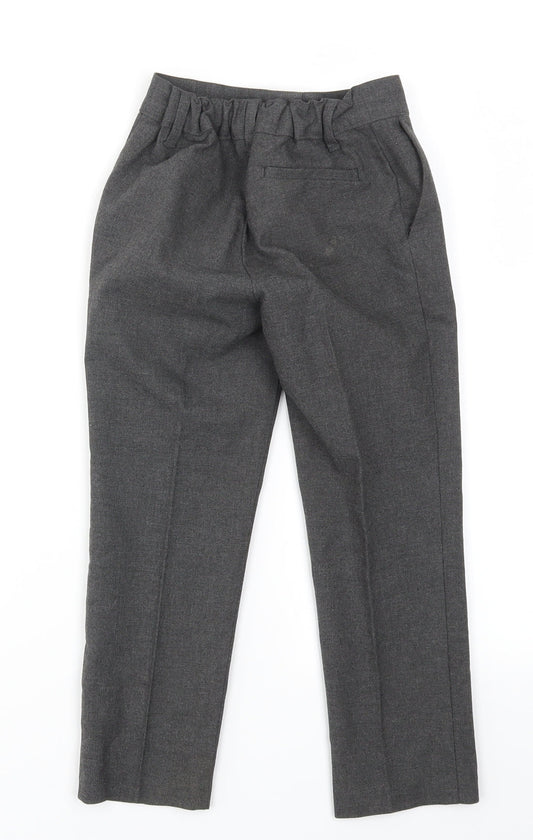 M&S Boys Grey Jogger Trousers Size 4-5 Years
