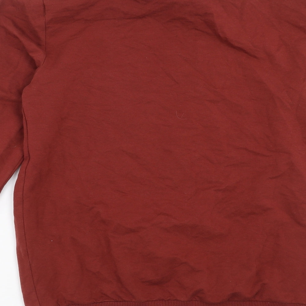 Mens UK Size M ASOS Brown Pullover Sweatshirt