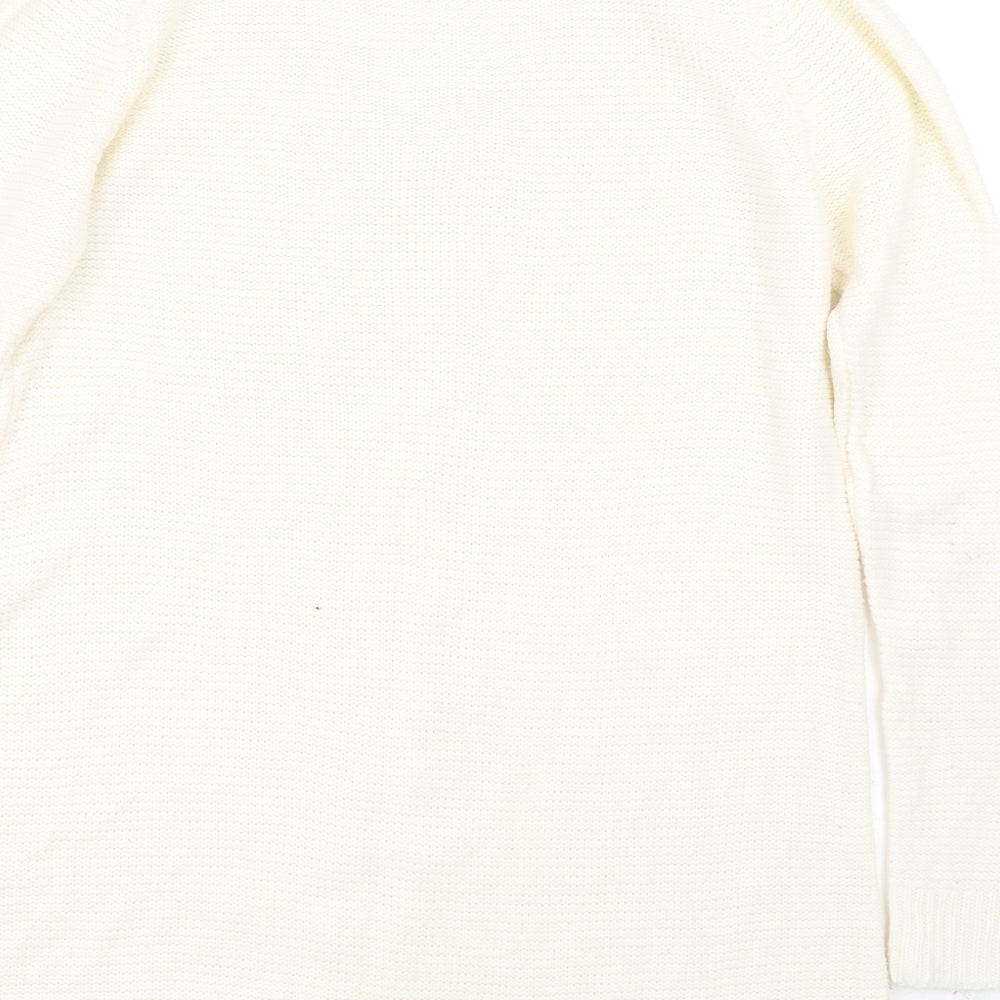 F&F Womens Beige Pullover Jumper Size 14