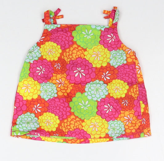H&M Baby Multicoloured Floral Basic Tank Size 3-6 Months