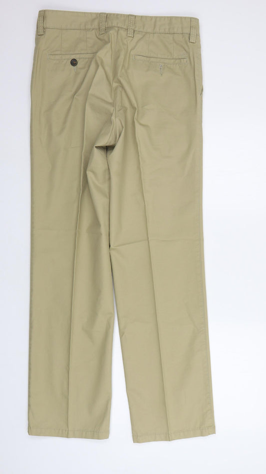 Mens UK Size 34 in Camel Active Regular Fit Beige Trousers