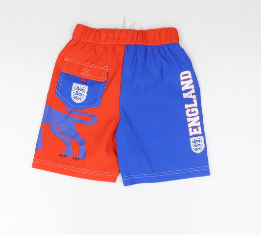 TU Boys Red Sweat Shorts Size 6 Years - england