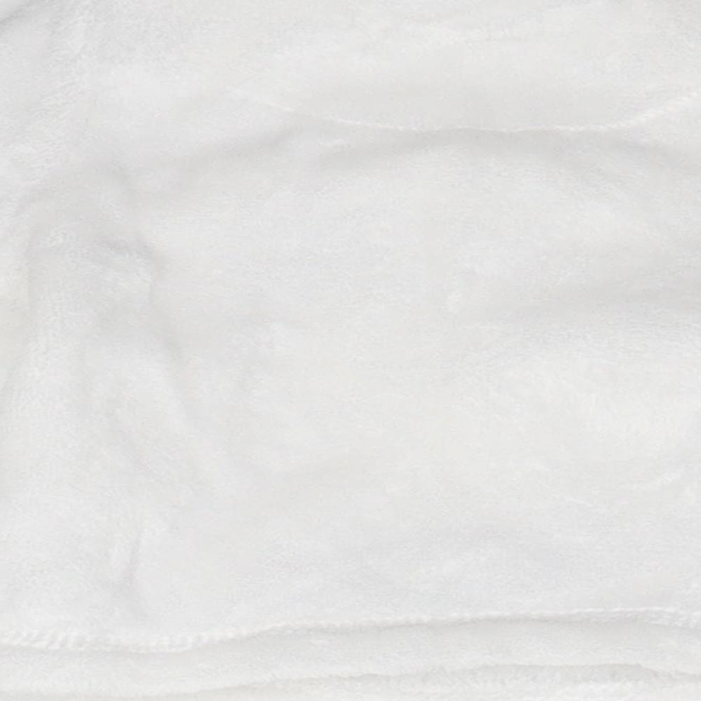 Brand and care label for F&F Baby White Solid Pyjama Top, size 0-3, Months - animal print detail