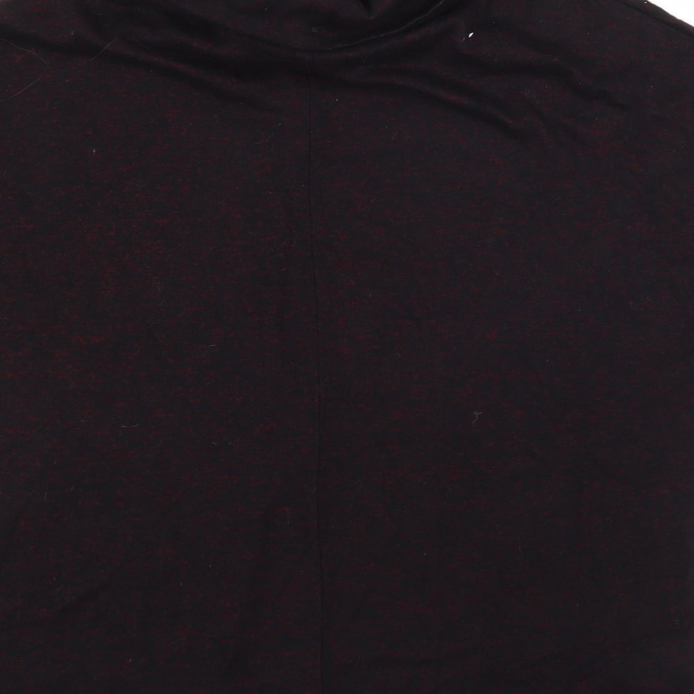 Womens UK Size S Papaya Purple Basic Blouse