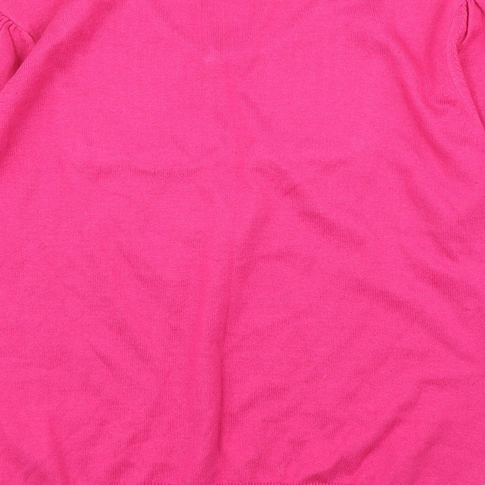 Womens UK Size 12 Per Una Pink Pullover Jumper