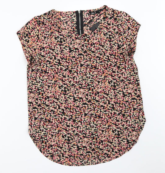 Womens UK Size 34 Only Black Basic Blouse