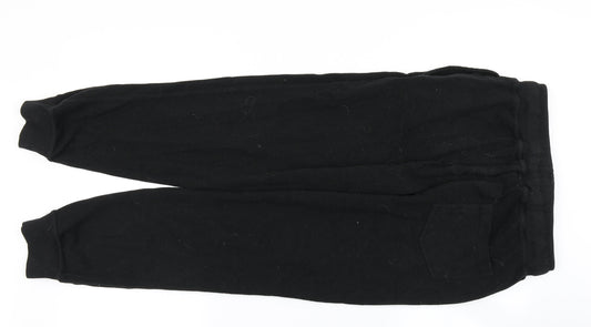 fashion in style Womens Black Jogger Trousers Size M