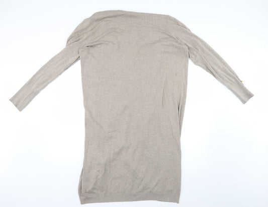 Primark Womens Beige Cardigan Jumper Size 12