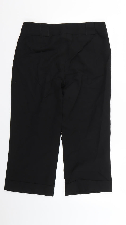 New Look Womens Black Sweatpants Trousers Size 8 L22 in