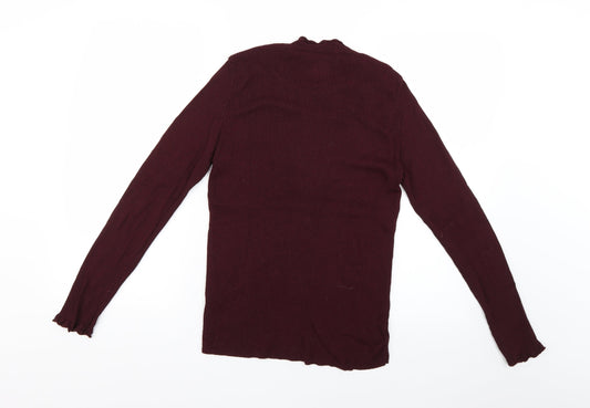 Womens UK Size 10 Dorothy Perkins Red Pullover Jumper