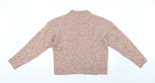 Womens UK Size S New Look Multicoloured Pullover Jumper