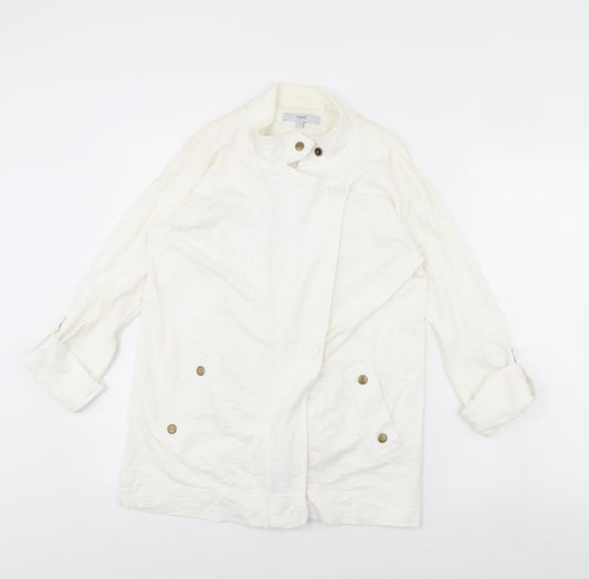 Womens UK Size 10 NEXT White Jacket