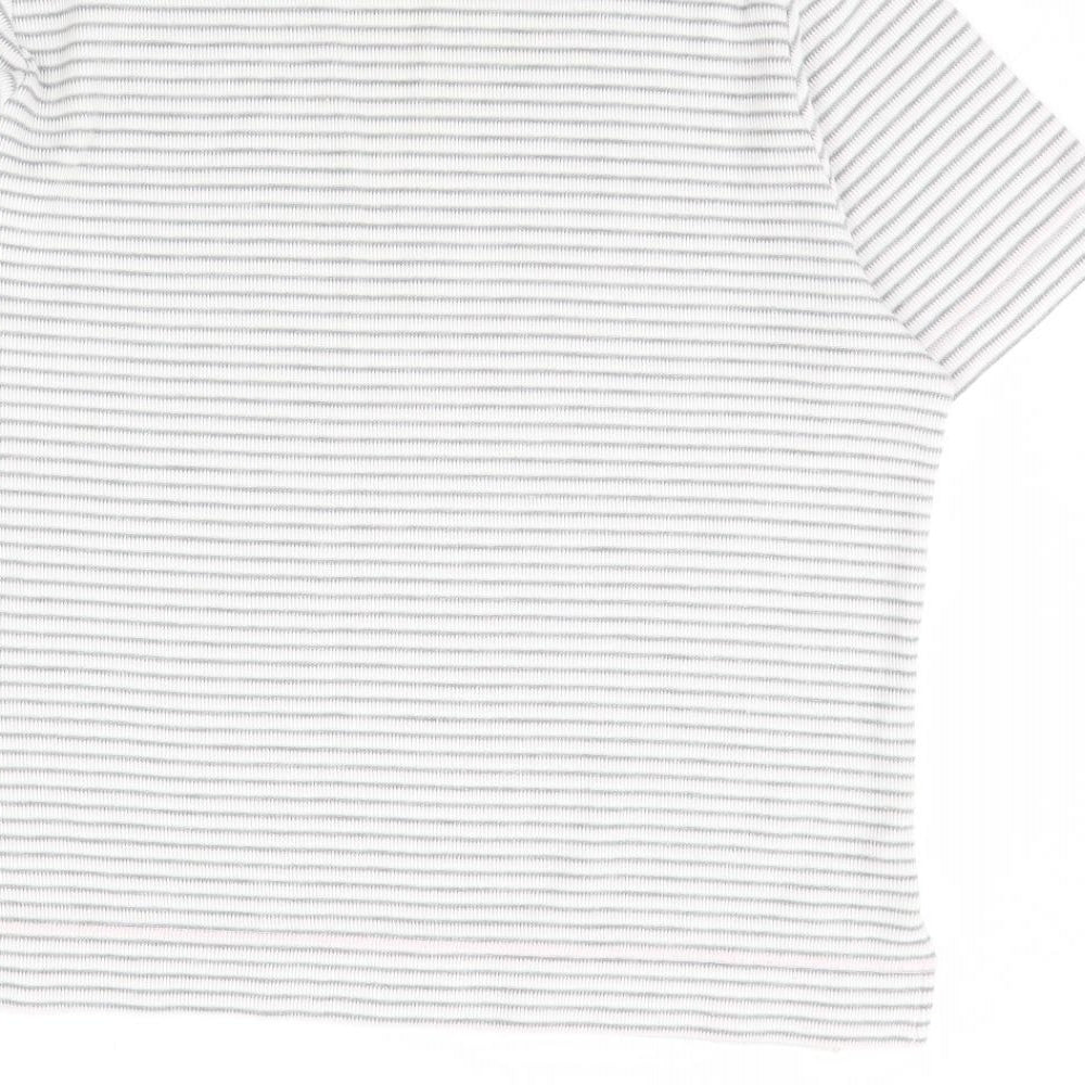 Womens UK Size 14 Berketex White Basic T-Shirt