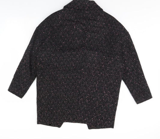 Womens UK Size 8 m&s Black Jacket