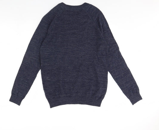 Preworn Mens Blue Pullover Jumper Size S