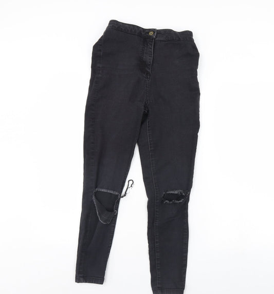 Collusion Womens Black Denim Skinny Jeans Size 26 in L28 in