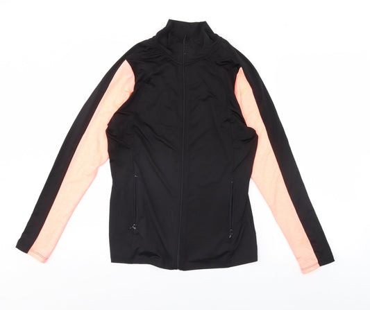 Womens UK Size L Red Herring Black Jacket