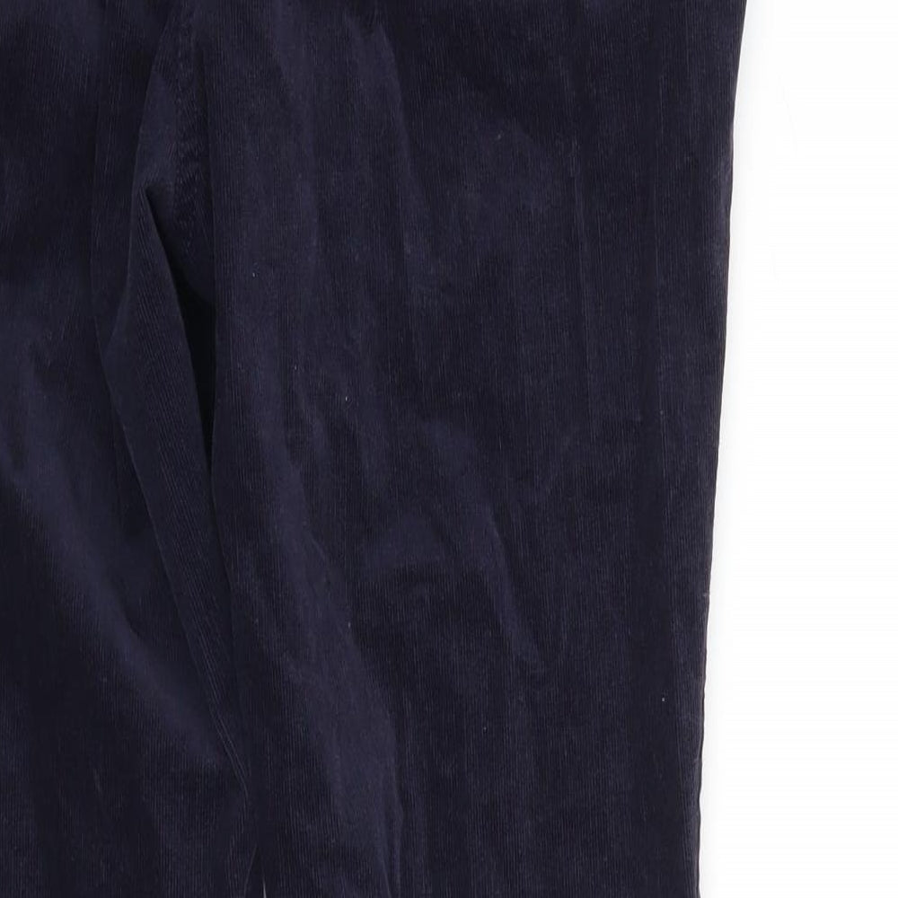 Womens UK Size 10 Marks and Spencer Regular Fit Blue Trousers