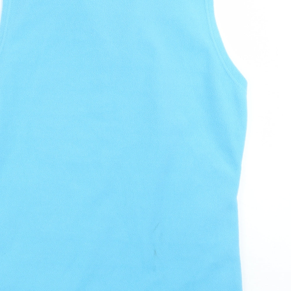 Womens UK Size M Isle Blue Gilet