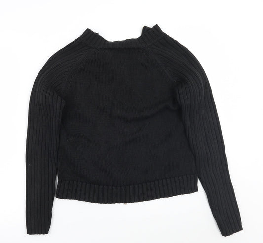 Papaya Womens Black Jacket Size 14