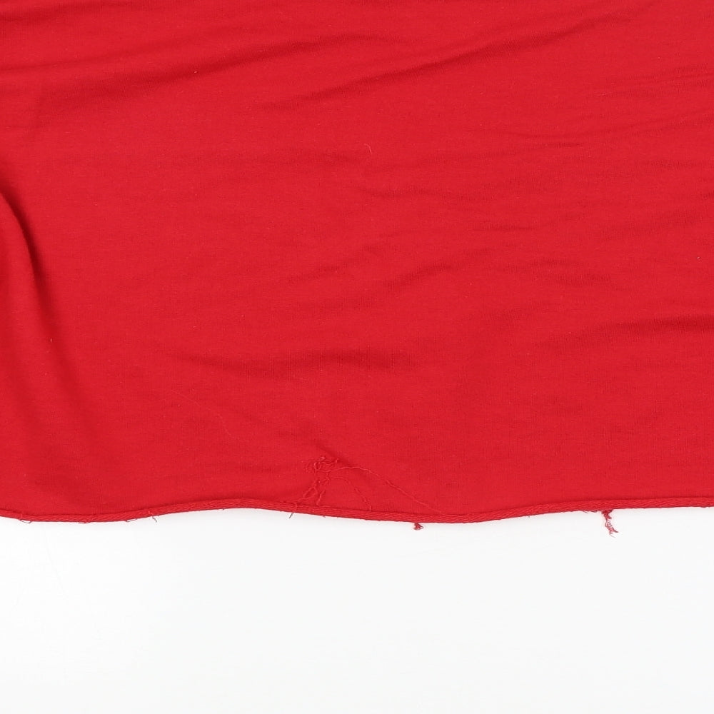 Womens UK Size 14 Missguided Red Pullover Jumper