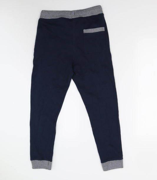 F&F Girls Blue Sweatpants Trousers Size 12-13 Years