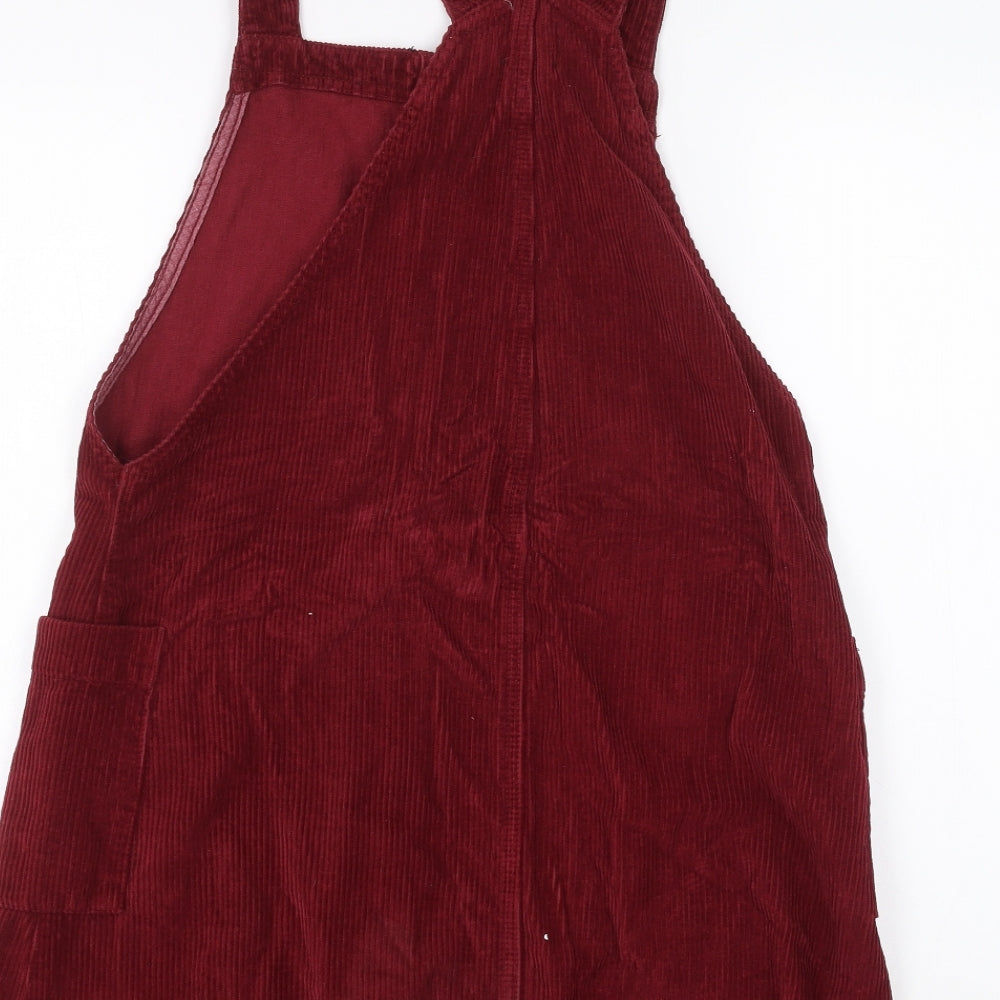 Womens UK Size 10 River Island Red Basic T-Shirt