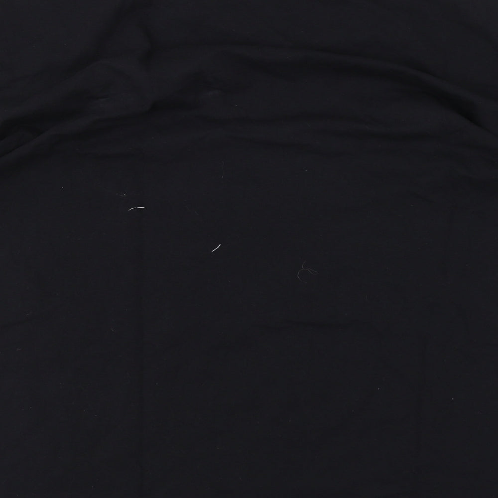 Fruit of the Loom Womens Black Basic T-Shirt Size 2XL