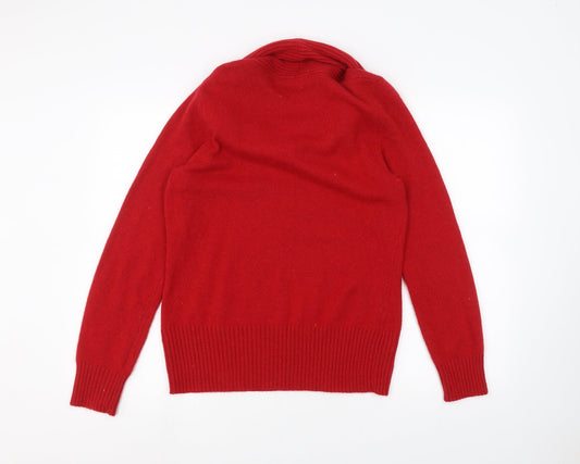 George Womens Red Pullover Jumper Size 16