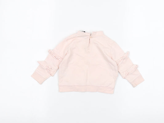 Very Pink Pullover Jumper Size 6-9 Months