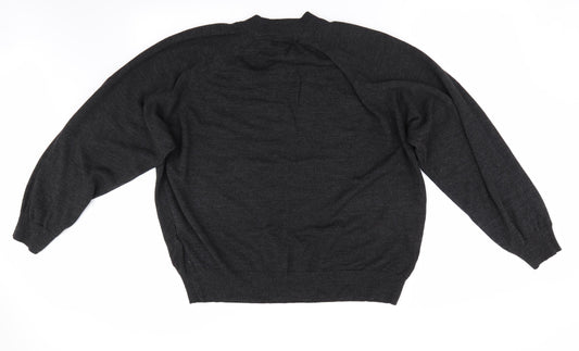 Classic Knitwear Womens Grey Pullover Jumper Size 18
