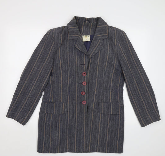 Womens UK Size 12 Etam Blue Jacket