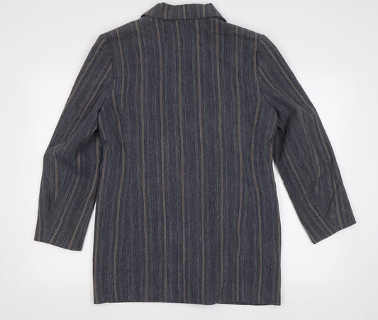 Womens UK Size 12 Etam Blue Jacket