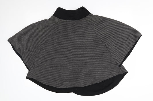 Womens UK Size M Quiz Grey Wrap Jumper